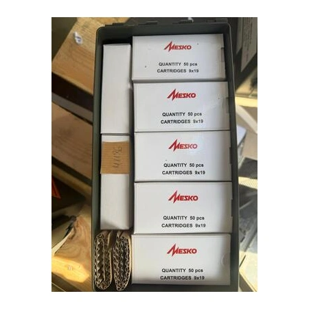 Amunicja 9x19 hermetyczna, MESKO w konserwie 1600szt